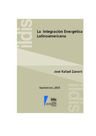 La integración energética latinoamericana