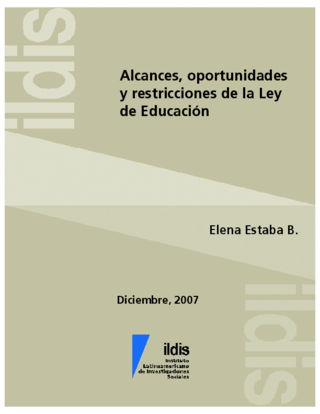 Alcance, oportunidades y restricciones de la ley de educación