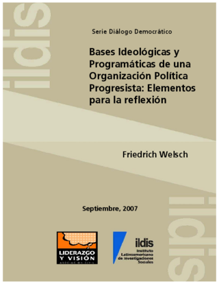 Bases ideológicas y programáticas de una organización política progresista