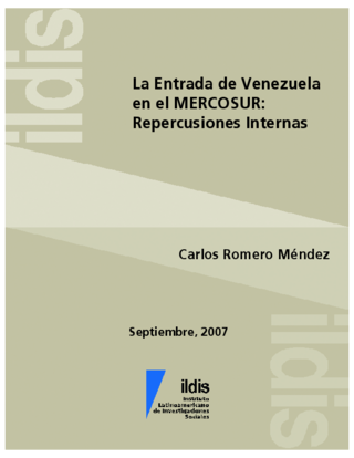 La entrada de Venezuela en el Mercosur