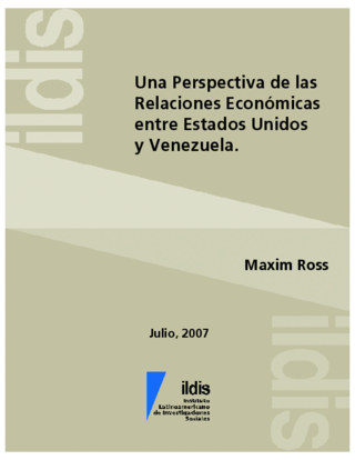 Una perspectiva de las relaciones económicas entre Estados Unidos y Venezuela