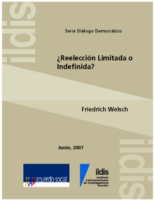Reelección limitada o indefinida?