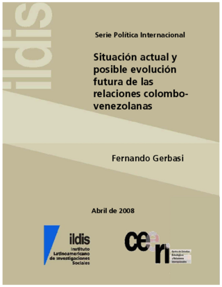 Situación actual y posible evolución futura de las relaciones colombo-venezolanas