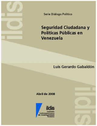 Seguridad ciudadana y políticas públicas en Venezuela