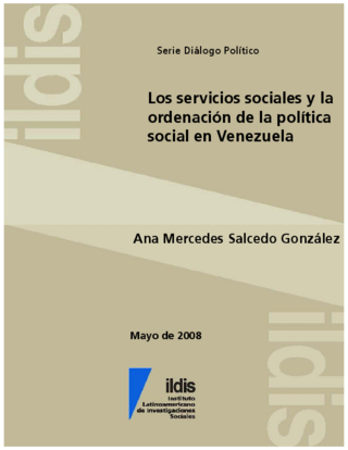 Los servicios sociales y la ordenación de la política social en Venezuela