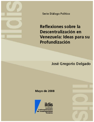 Reflexiones sobre la descentralización en Venezuela