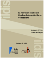 La política social en el modelo estado/gobierno venezolano