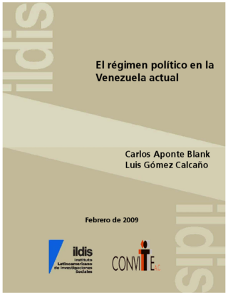 El régimen politíco en la Venezuela actual