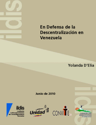 En defensa de la descentralización en Venezuela