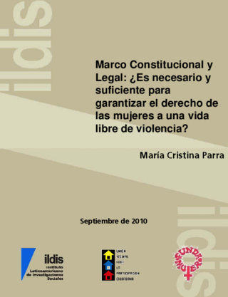 Marco constitucional y legal