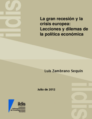 La gran recesión y la crisis europea