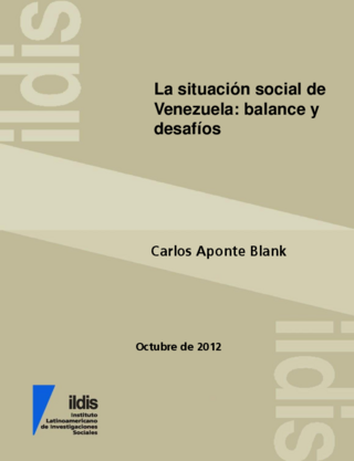 La situación social de Venezuela