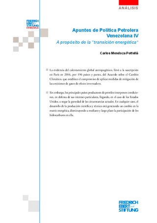 Apuntes de política petrolera Venezolana IV