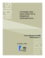 La energía como factor activo de la integración latinoamericana