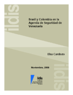 Brasil y Colombia en la agenda de seguridad de Venezuela